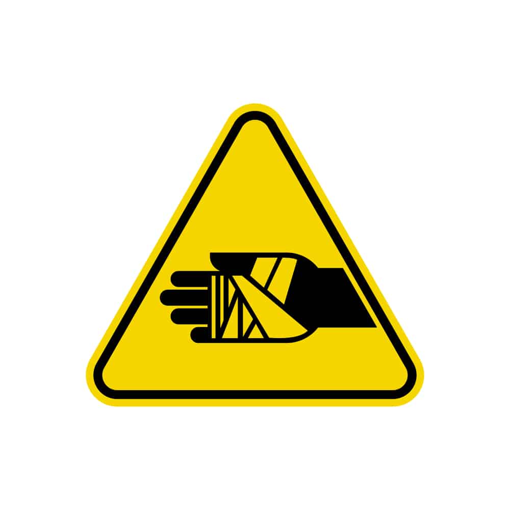 Burn Prevention in the Lab Sign