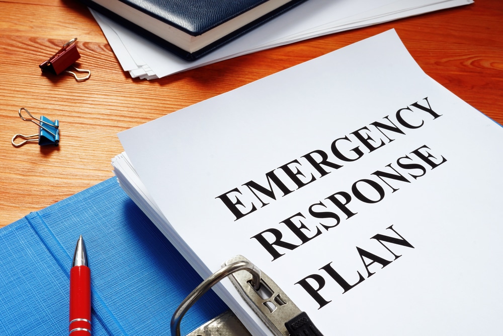 Emergency Response Plan Binder