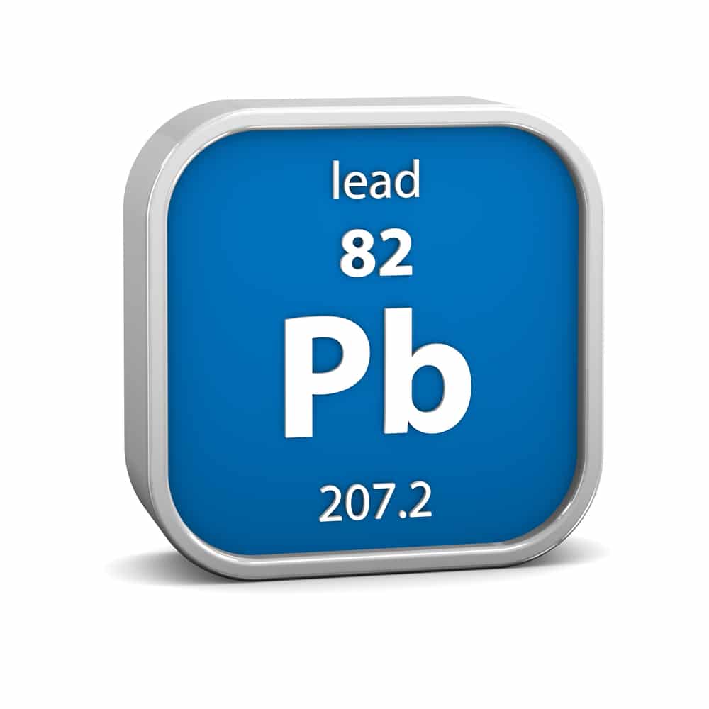 Chemistry Table with Pb for Lead