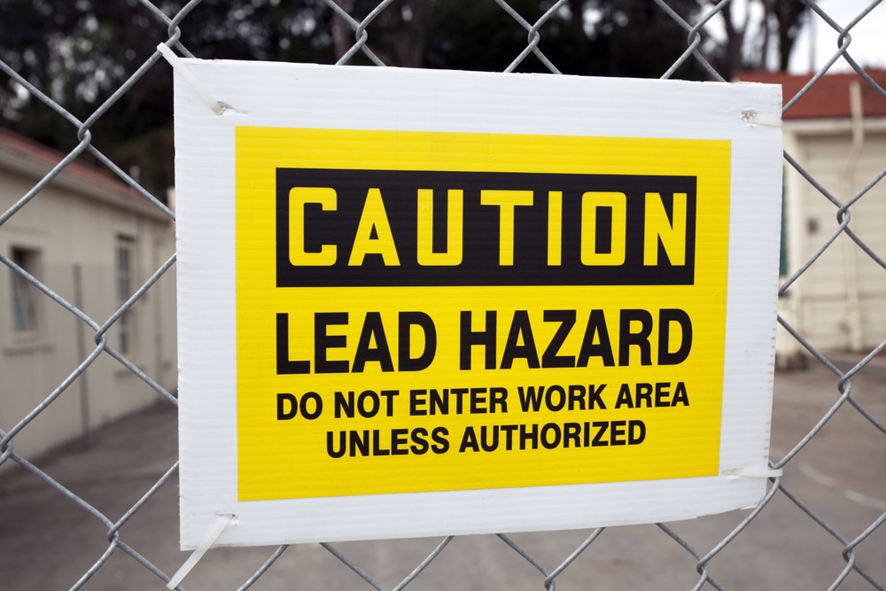 Lead Hazard and Awareness Sign